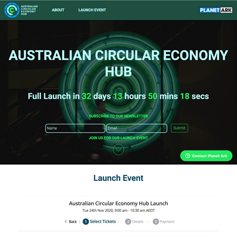 Join us for the launch of the Australian Circular Economy Hub