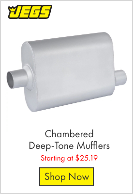 JEGS Chambered Deep-Tone Mufflers - Starting at $25.19