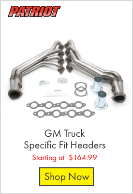 Patriot GM Truck Specific Fit Headers - Starting at $164.99