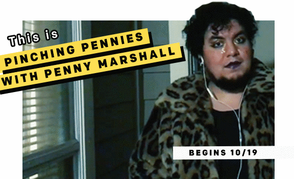 This is PINCHING PENNIES WITH PENNY MARSHALL