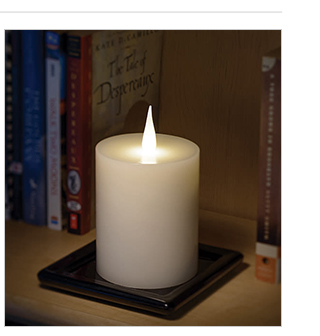 LED Flameless Wax Candles (Set of 3)