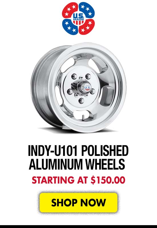 US Mags Indy-U101 Polished Aluminum Wheels - Starting at $150.00