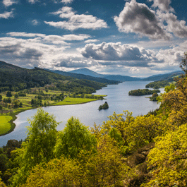 View of Pitlochry