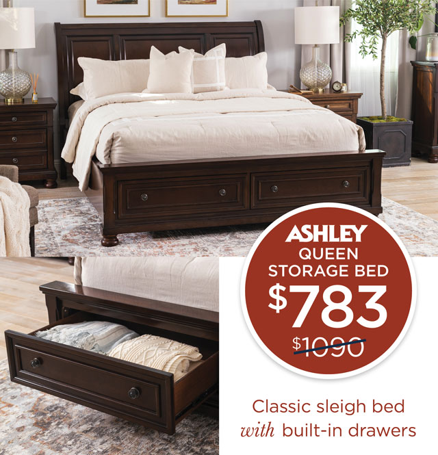 Ashley Queen Storage Bed - $783
