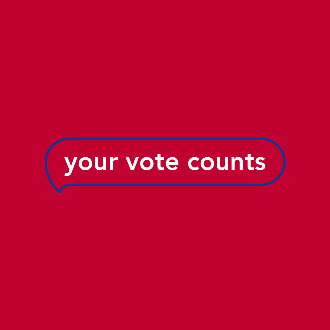 your vote counts