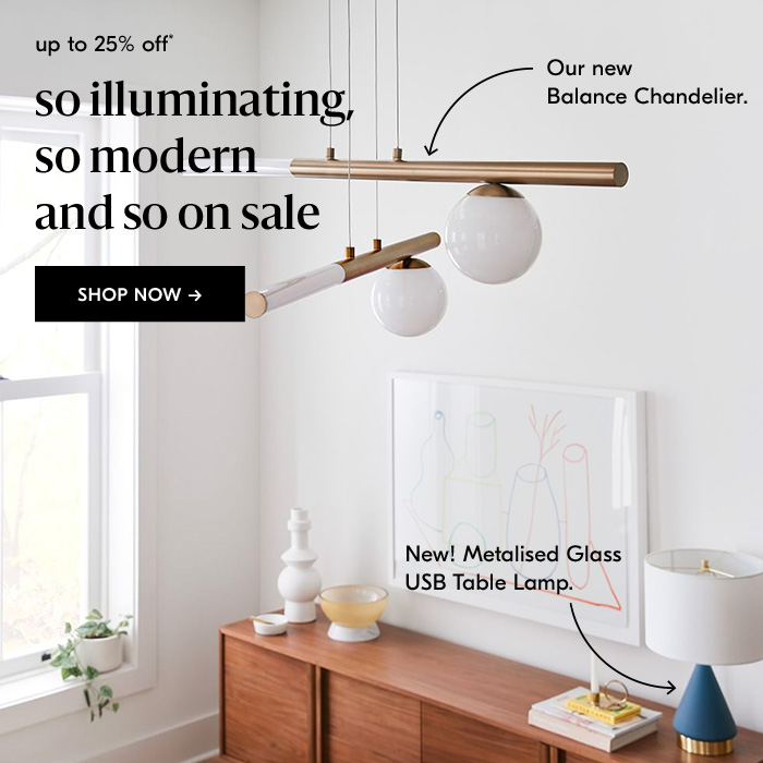 So illuminating, so modern and so on sale - Shop Now