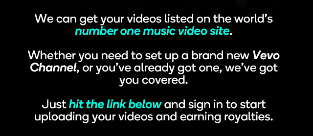 Are you on Vevo?