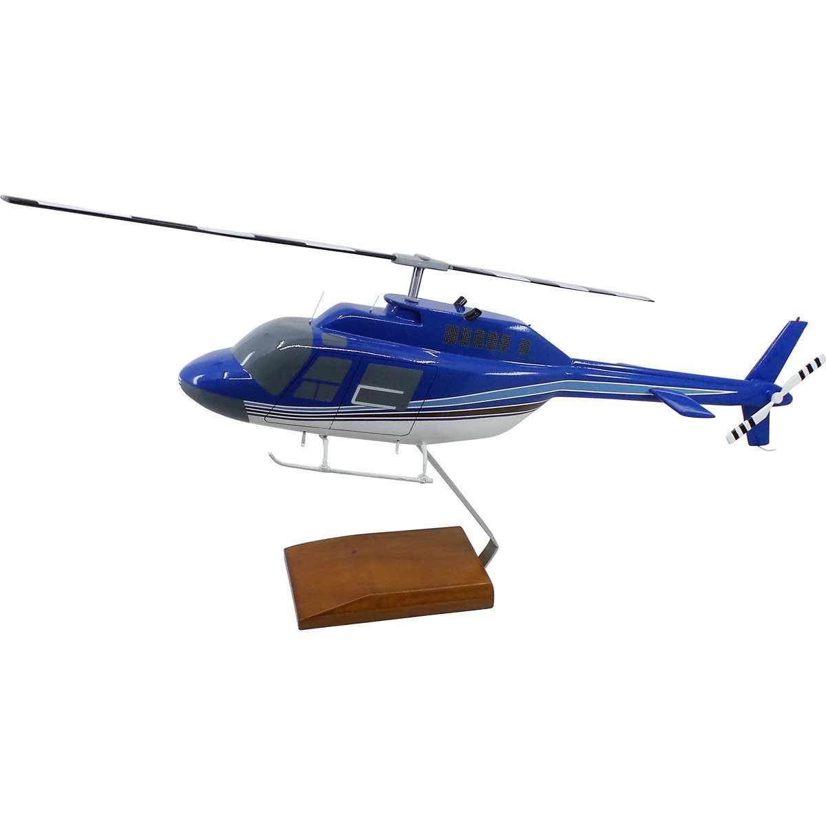 Bell 206 JetRanger Limited Edition Large Mahogany Model