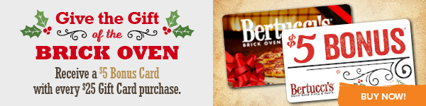 Give the Gift of the Brick Oven - Click to Buy Gift Cards