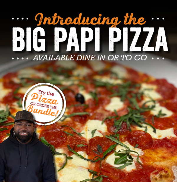 Introducing the Big Papi Pizza 