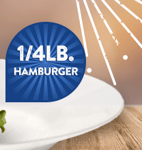 1/4LB. Hamburger