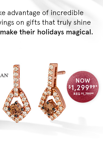 Le Vian Chocolate Diamond Earrings, Now Only $1,299.99