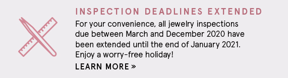 Jewelry Inspection Deadlines Extended