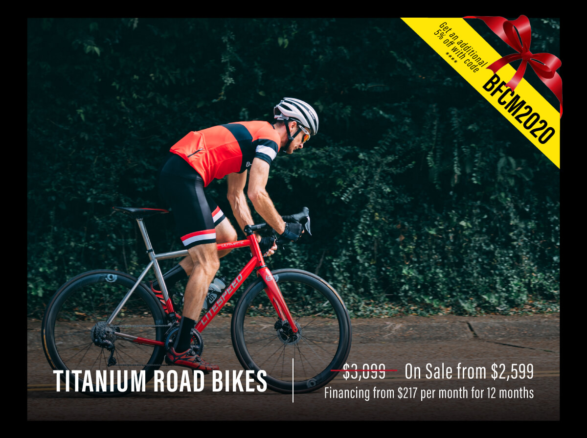 Titanium Road Bikes on sale from $2,599