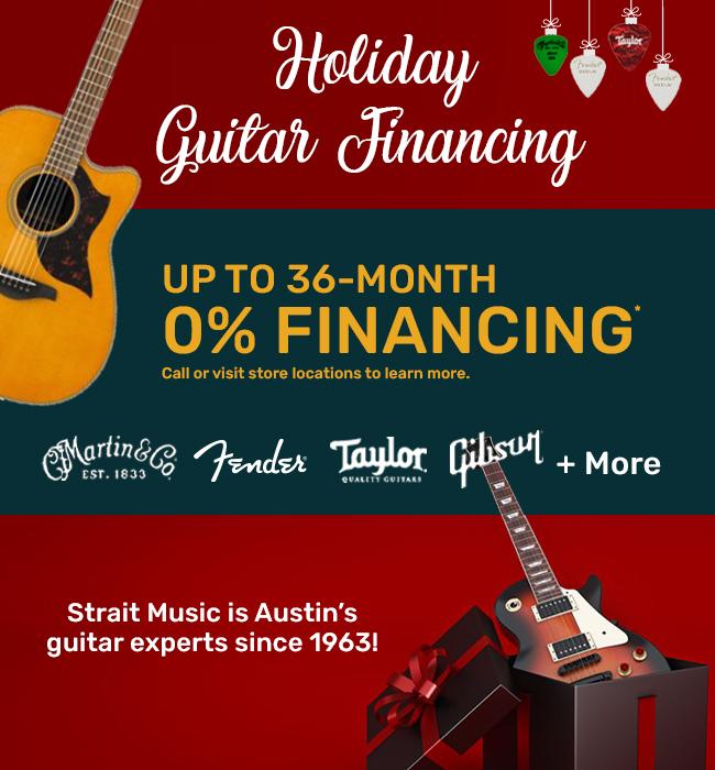 Holiday Guitar Financing