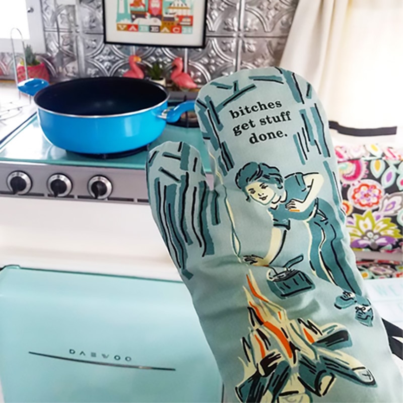 Image of B*tches Get Stuff Done Oven Mitt