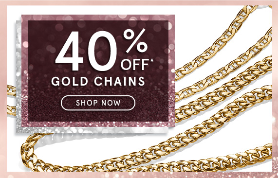 40% Off Gold Chains