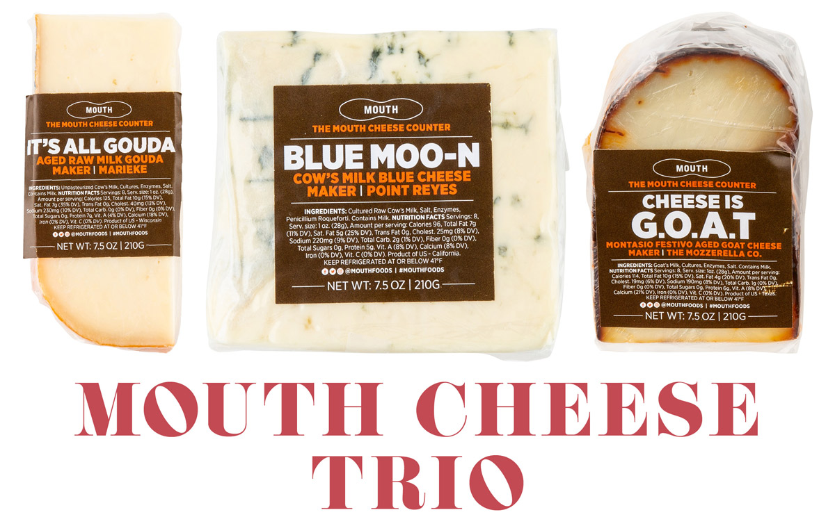 Mouth Cheese Trio