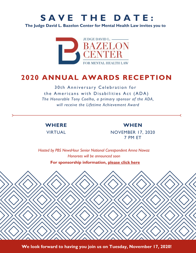 Bazelon 2020 Virtual Event Save The Date Flyer