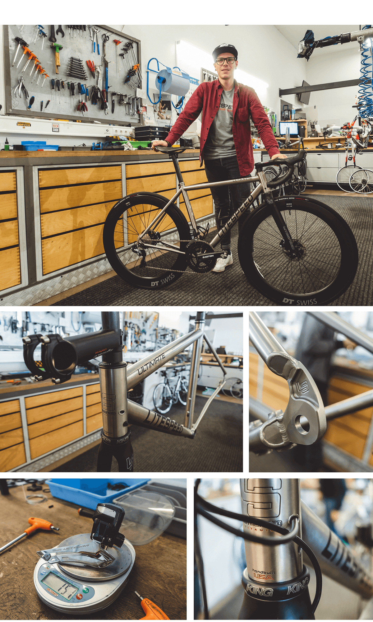 Check out the full step-by-step process and spec of Michael''s new Ultimate Road.