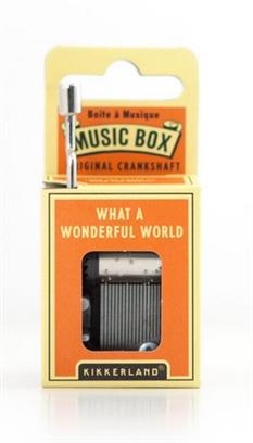 Hand Crank Music Box What A Wonderful World
