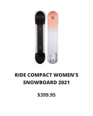 RIDE COMPACT WOMEN''S SNOWBOARD 2021