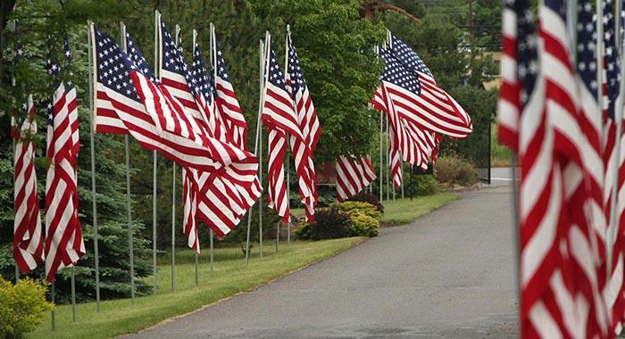 Memorial Day Flags