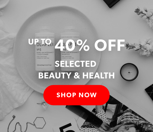Up to 30% off selected Beauty & Health