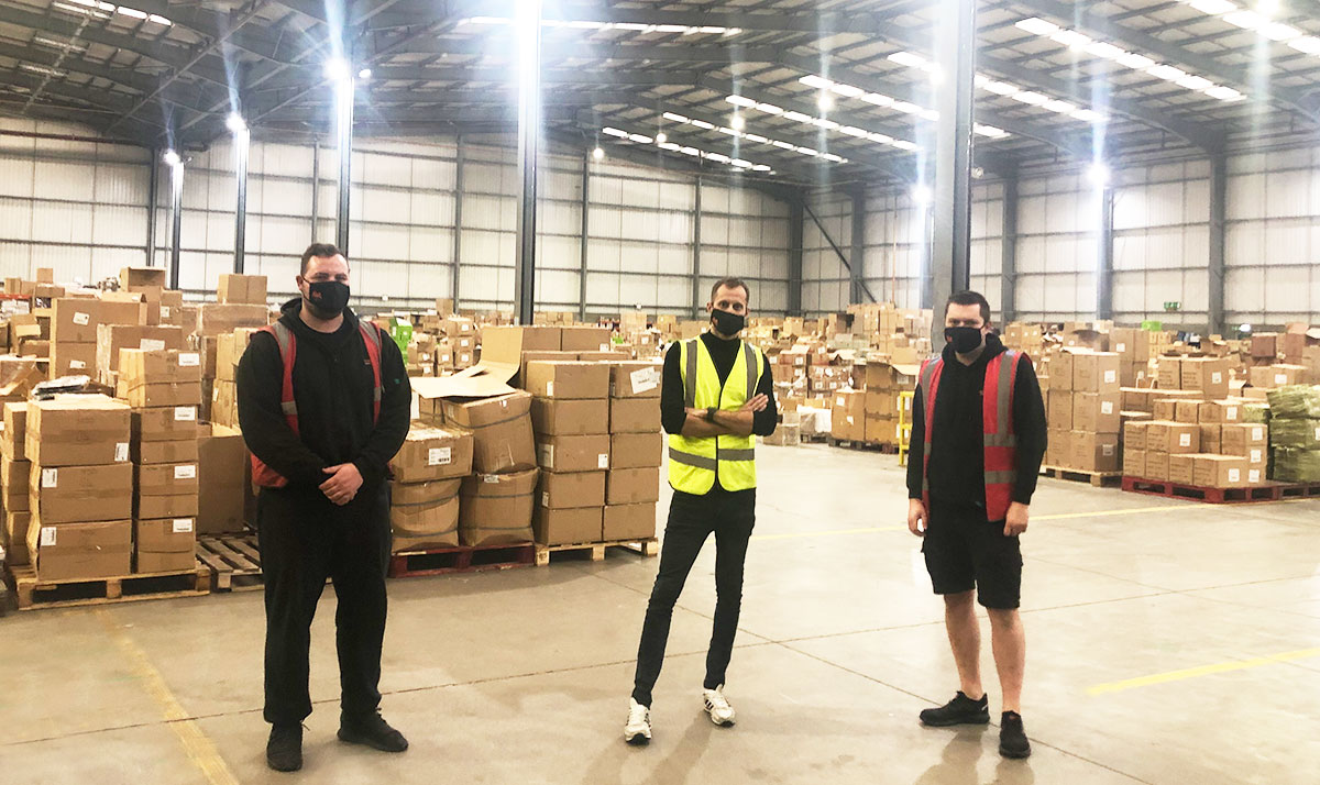 Shepcote Warehouse - Kane, Tomas and James