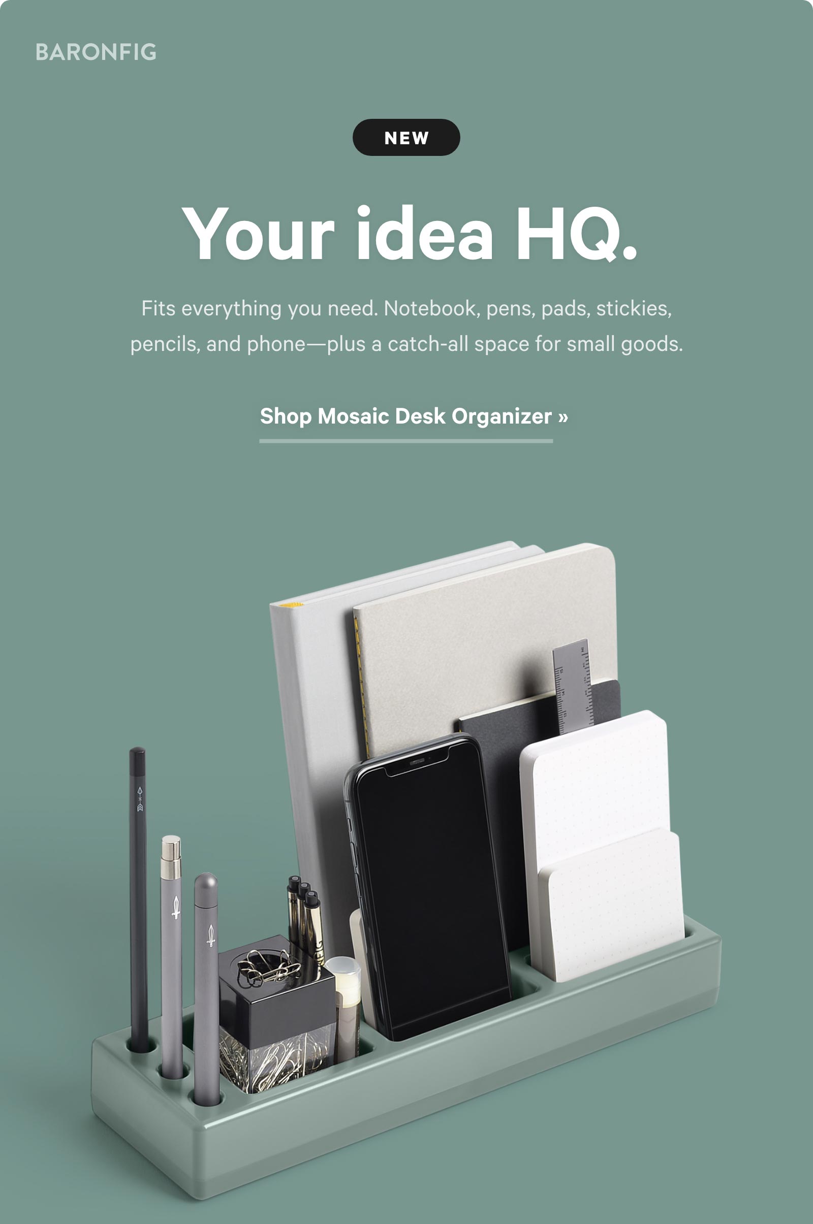Your idea HQ. Shop Mosaic Desk Organizer ?