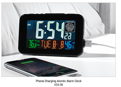 Phone Charging Atomic Alarm Clock