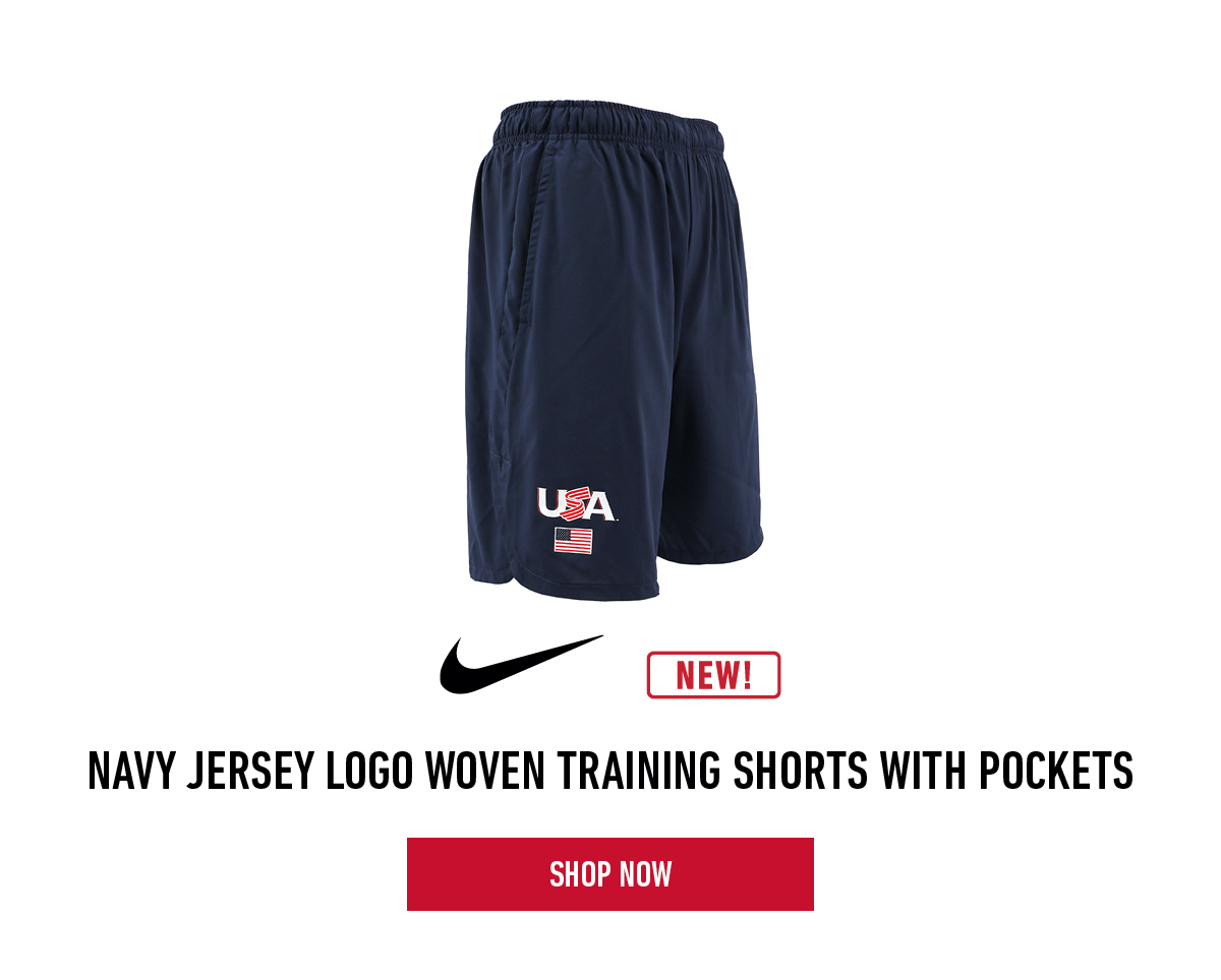Nike Navy Jersey Logo Shorts
