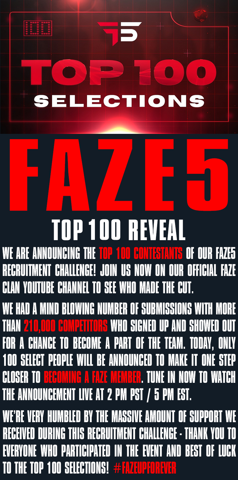 FaZe5 Recruitment Challenge