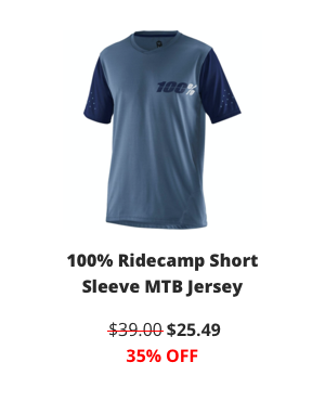 100% Ridecamp Short Sleeve MTB Jersey