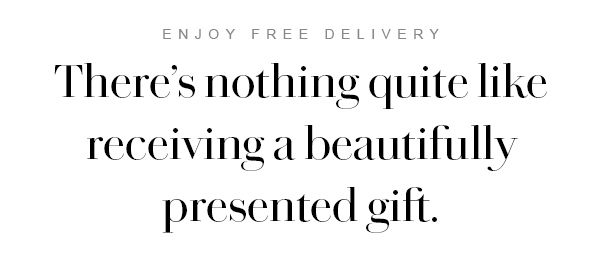 Enjoy free delivery