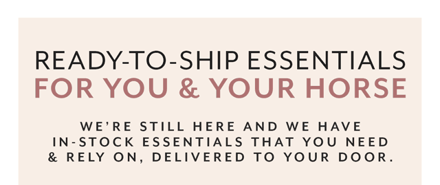 In-stock, ready-to-shop essentials that you need & rely on, delivered to your door.