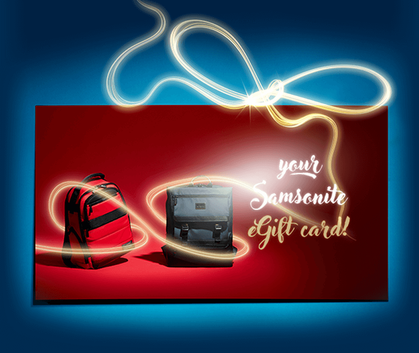 You can''t go wrong with a Samsonite eGift card
