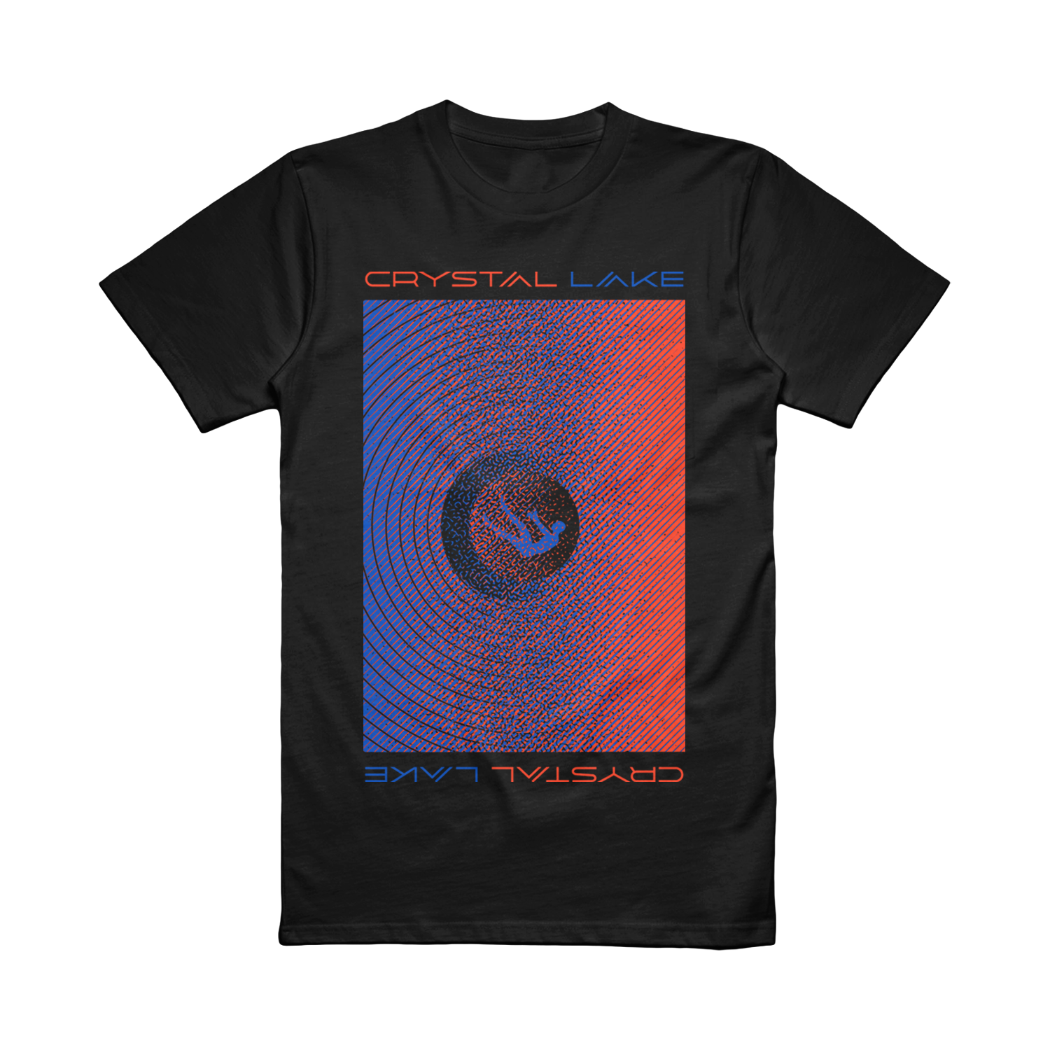 Crystal Lake - Digital Spiral Tee