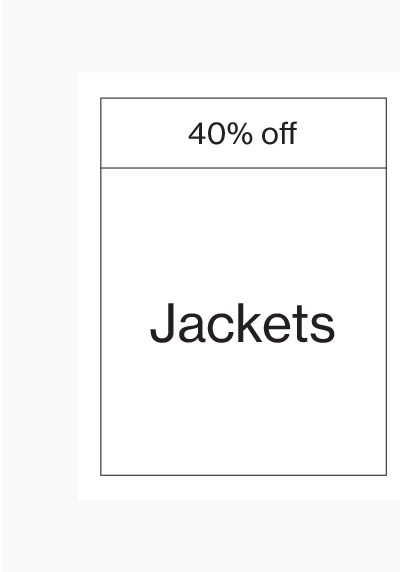 Sale jackets