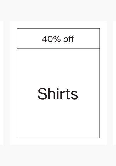 Sale shirts