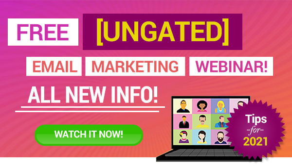 Free Ungated Email marketing Webinar
