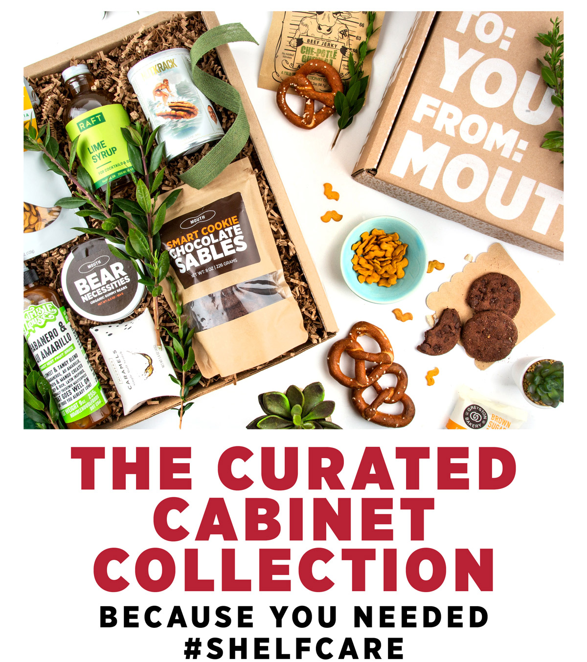 The Curated Cabinet Collection. Because You Needed #Shelfcare