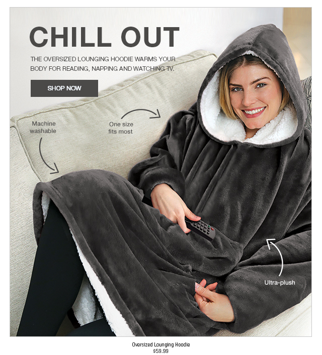 Shop Oversized Lounging Hoodie