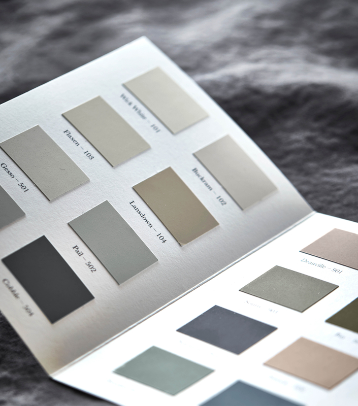 Cox & Cox paint colour card