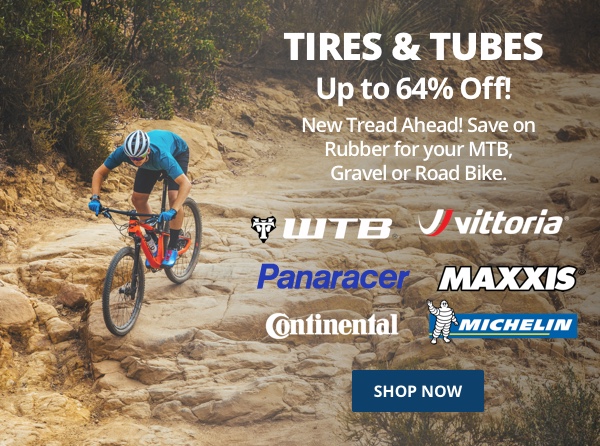 Tires and Tubes Up to 64% Off