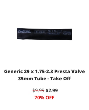 Generic 29 x 1.75-2.3 Presta Valve 35mm Tube - Take Off