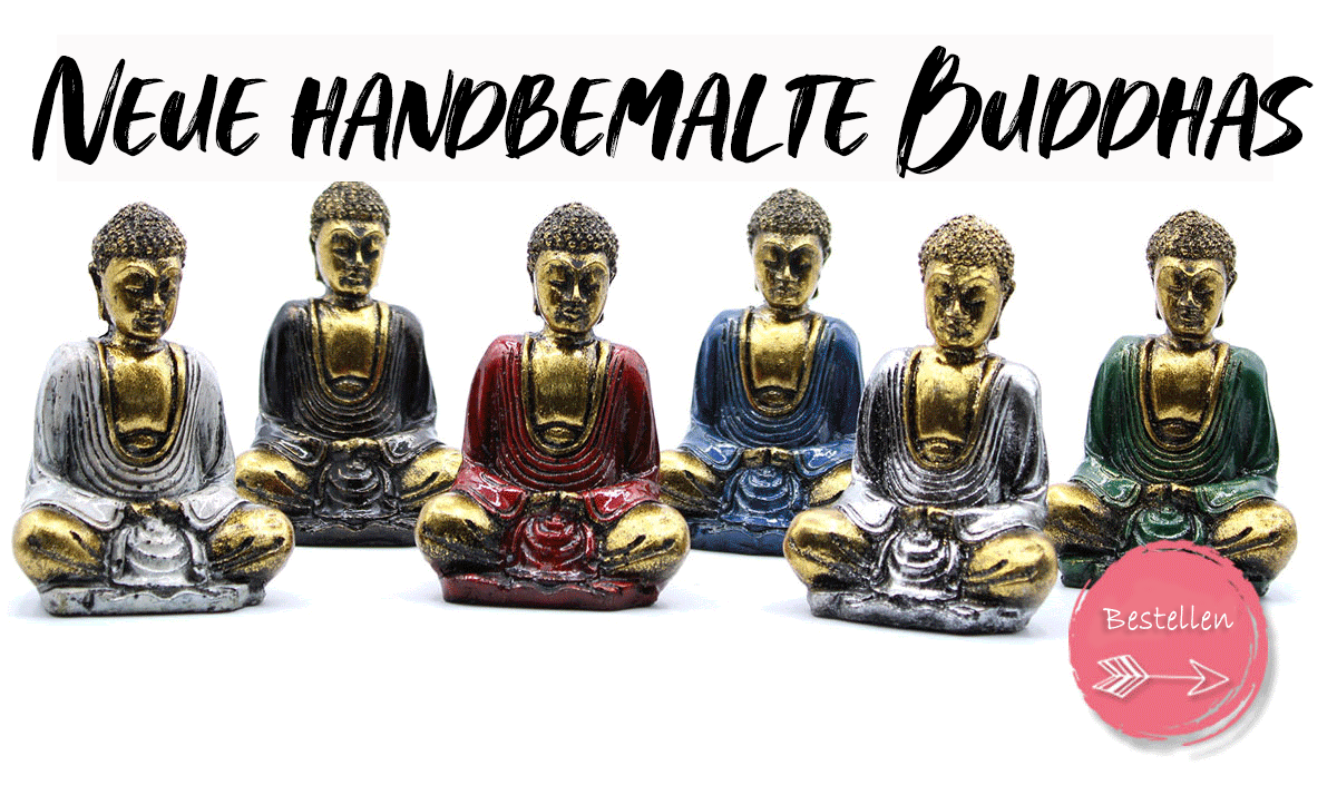 Hand Painted Buddhas