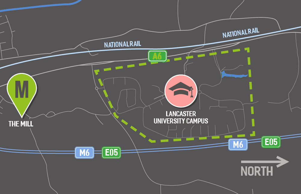 Close proximity to the university campus