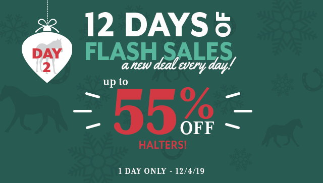 12 Days of Flash Sales: Day 2 up to 55% halters.