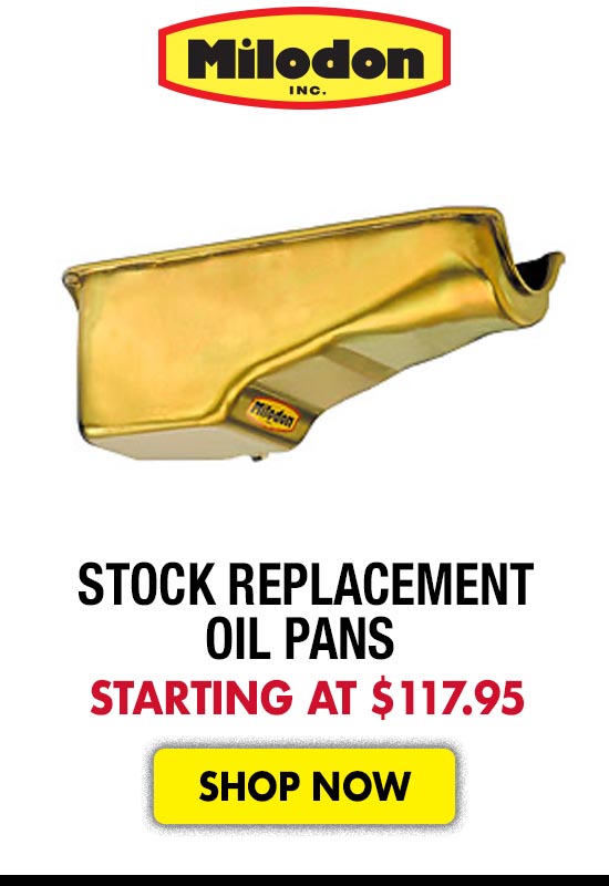 Milodon Stock Replacement Oil Pans - Starting at $117.95